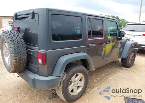 2018 Jeep Wrangler Unlimited Sport S 4X4 from USA, damaged, VIN 1C4BJWDG0JL838903